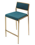 Clifton counter stool teal blue by Whiteline  additional picture 9