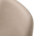 Franklin counter stool, beige fabric additional photo 3 of 4