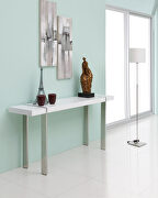 Struttura console high gloss white polished by Whiteline  additional picture 4