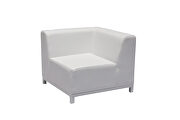 The andrew collection set comes complete with an armchair, left arm sofa, corner chair, right arm sofa and ottoman by Whiteline  additional picture 7