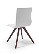 Olga dining chair white faux leather by Whiteline  additional picture 2