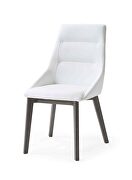 Siena dining chair gray faux leather by Whiteline  additional picture 2