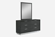 Navi dresser double high gloss gray by Whiteline  additional picture 2