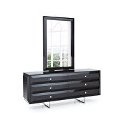 Abrazo dresser, high gloss black by Whiteline  additional picture 5