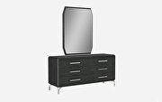 Los angeles double dresser, high gloss gray by Whiteline  additional picture 2