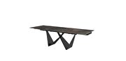 Extendable dining table, ceramic top by Whiteline  additional picture 3