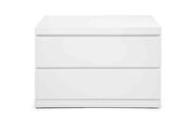 Anna nightstand large high gloss white by Whiteline  additional picture 3