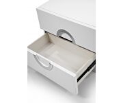 Night stand small high gloss white by Whiteline  additional picture 4