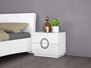 Night stand small high gloss white by Whiteline  additional picture 5