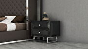 Night stand, high gloss gray by Whiteline  additional picture 3