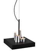 Pendant lamp black stainless steel by Whiteline  additional picture 2