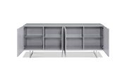 Buffet high gloss gray by Whiteline  additional picture 3