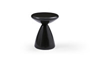 Black metal structure side table by Whiteline  additional picture 3