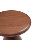 Walnut veneet structure side table by Whiteline  additional picture 3