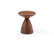 Walnut veneet structure side table by Whiteline  additional picture 4