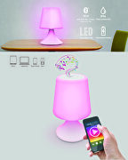 Table lamp speaker pe plastic by Whiteline  additional picture 2