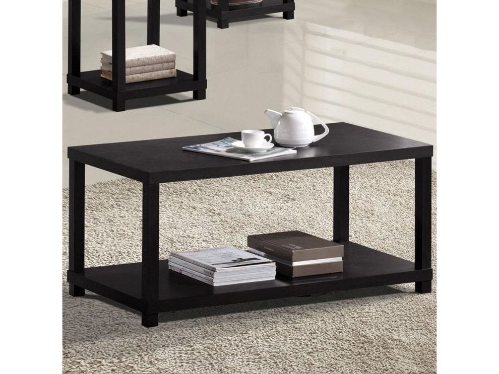 Espresso simple casual style coffee table by Acme
