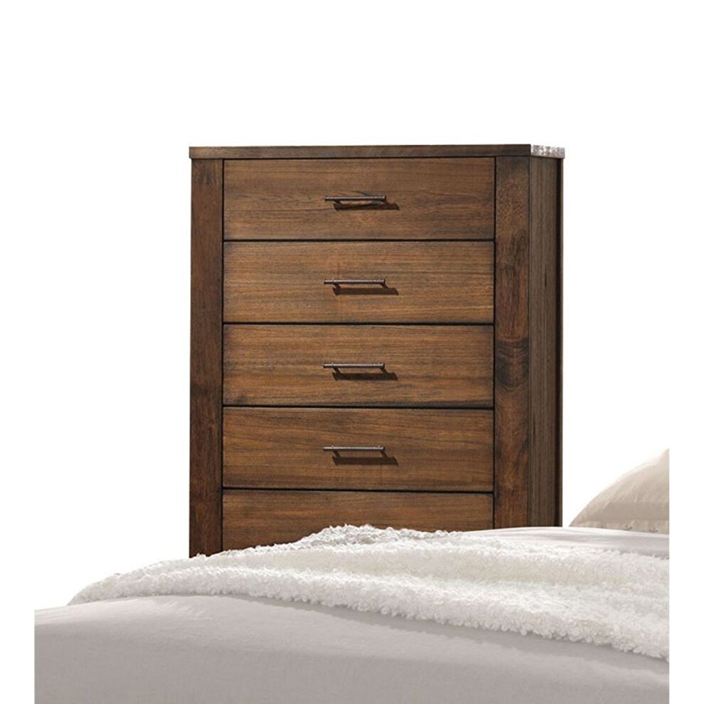 Oak chest in simple casual style by Acme