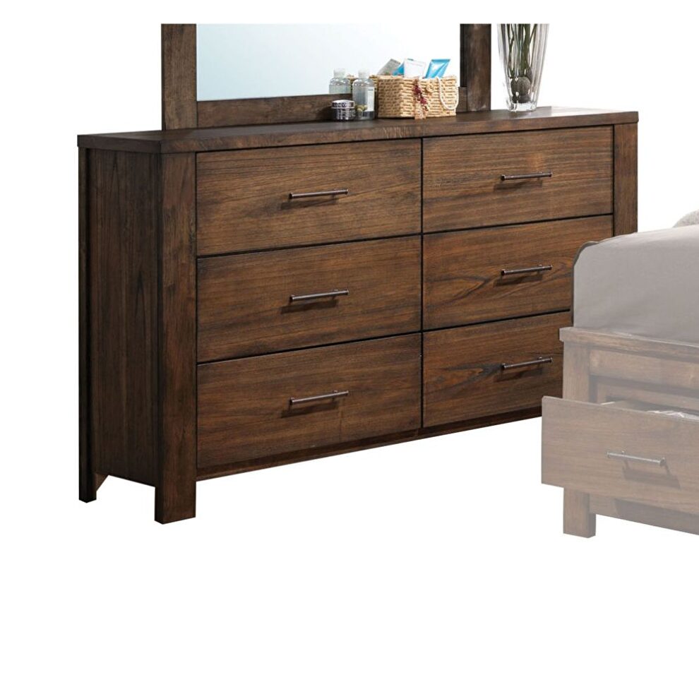Oak dresser in simple casual style by Acme