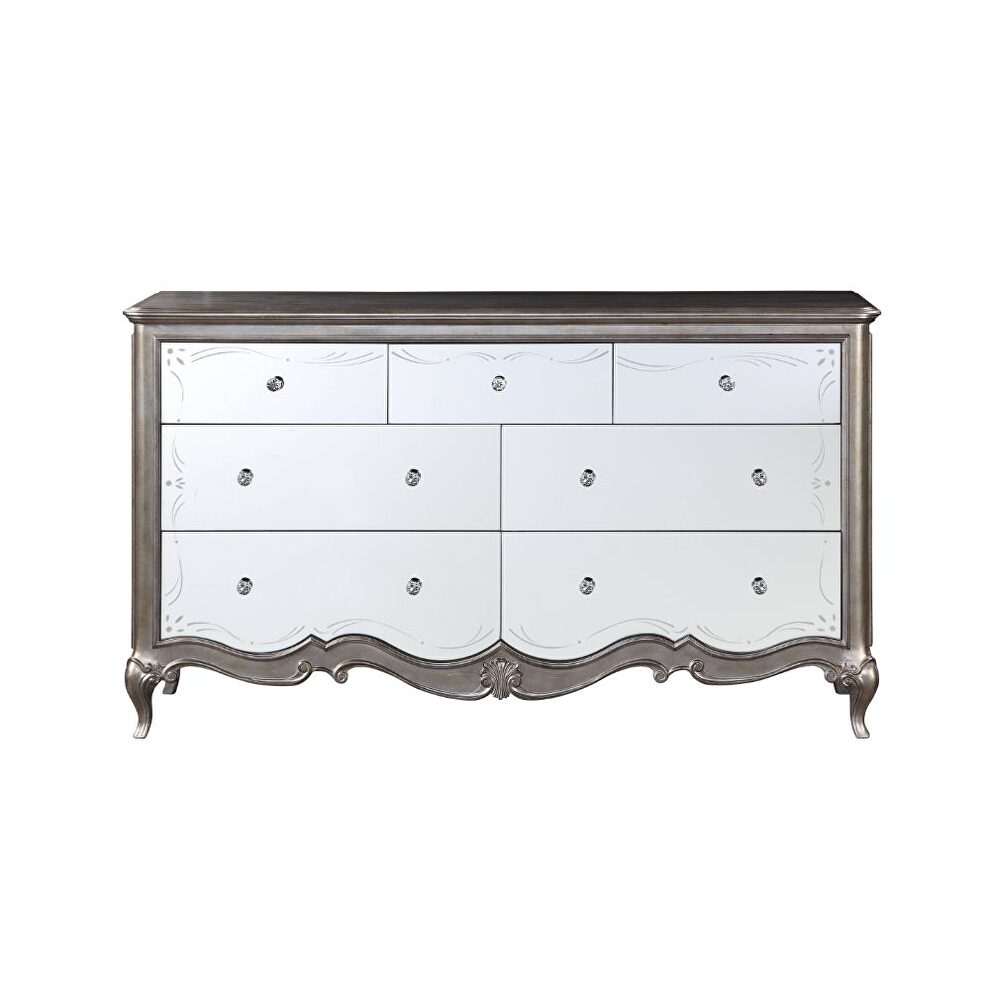 Antique champagne dresser by Acme