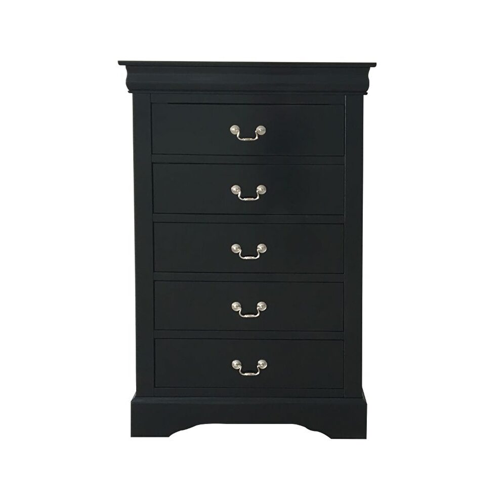 Black finish chest by Acme