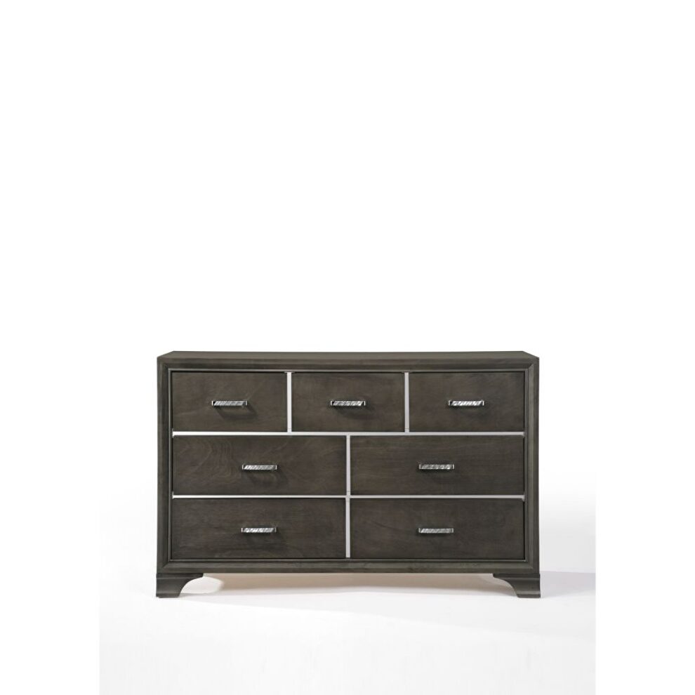 Gray carine dresser by Acme