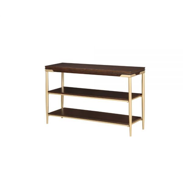 Cherry finish sofa table by Acme
