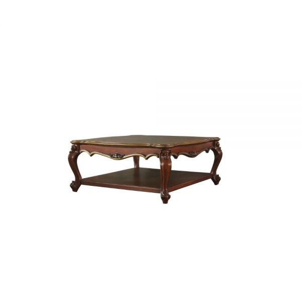 Vintage cherry oak coffee table by Acme