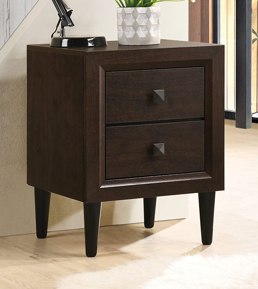 Espresso finish accent table by Acme