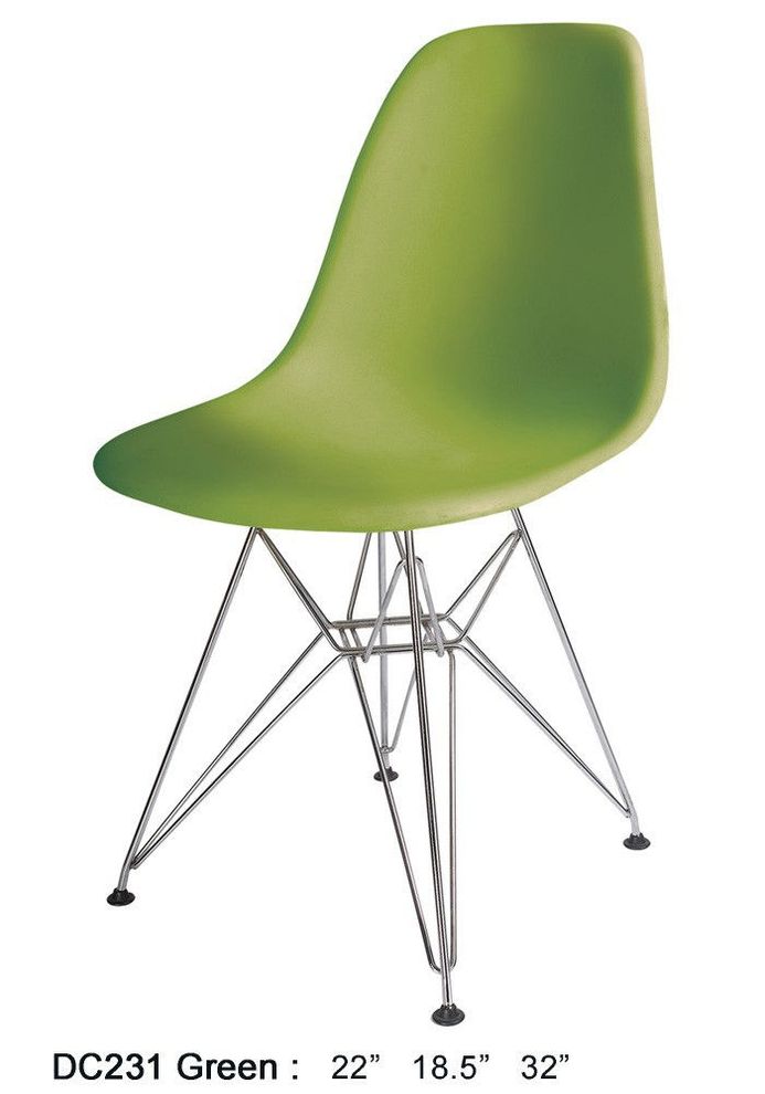 Contemporary dining chair in green by At Home USA