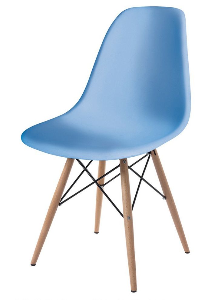 Contemporary dining chair in blue by At Home USA