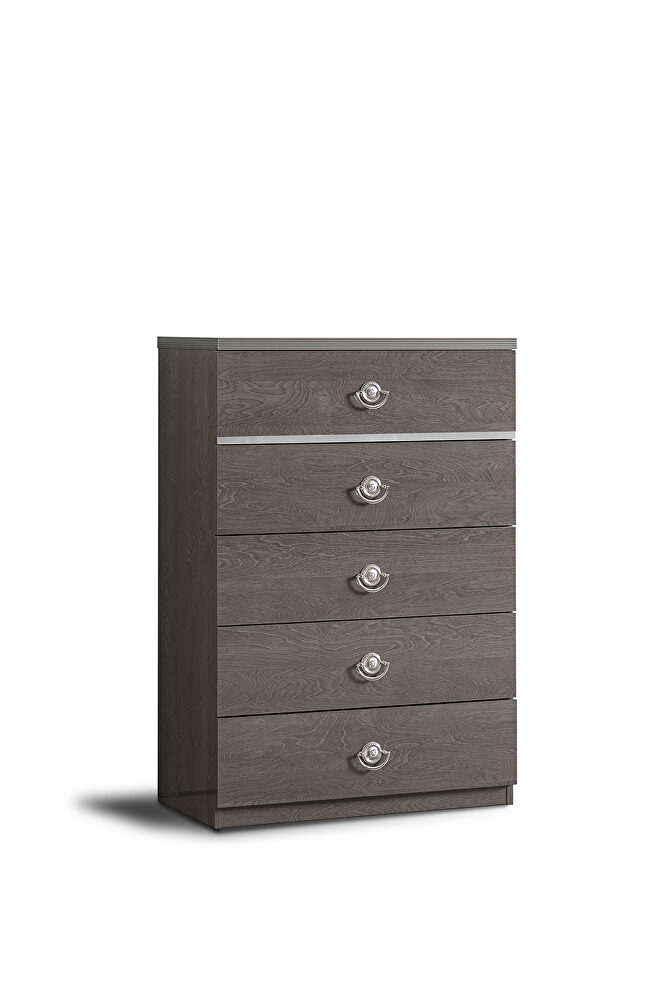 Silver birch glam style chest by Camelgroup Italy