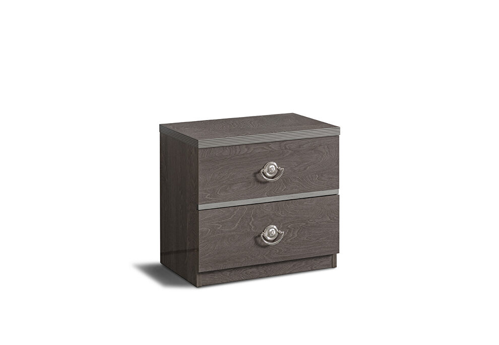 Silver birch glam style night stand by Camelgroup Italy