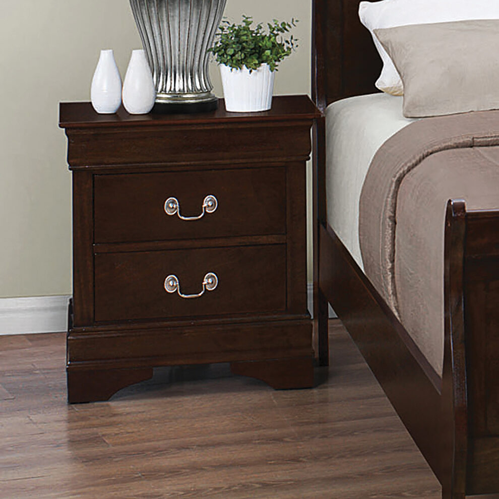 Two-drawer nightstand by Coaster