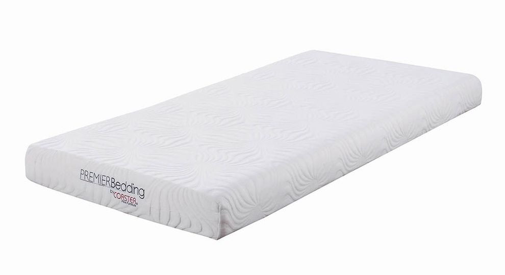 Joseph white 6-inch twin xl memory foam mattress by Coaster