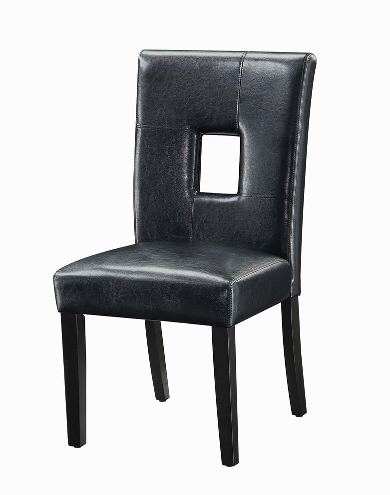 Newbridge causal black counter-height chair by Coaster