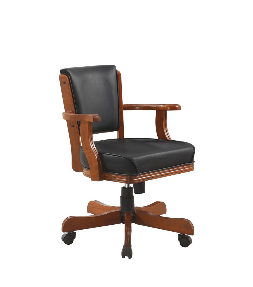 Mitchell traditional merlot game chair by Coaster
