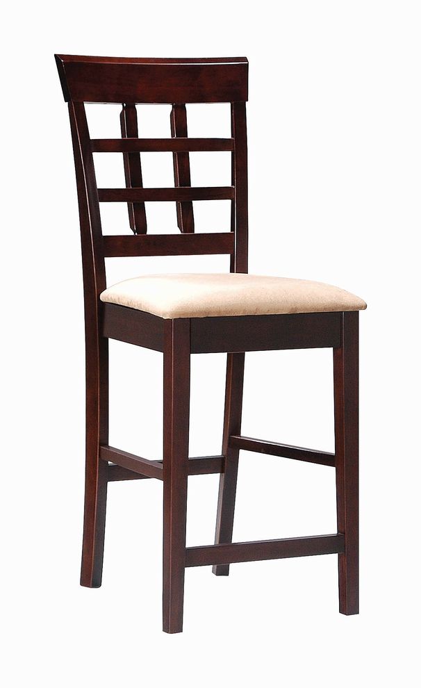 Gabriel chestnut counter-height  chair by Coaster