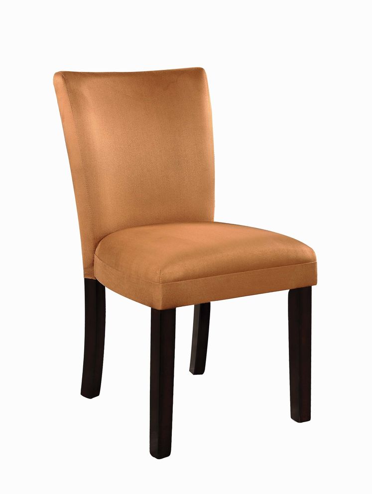 Parson gold dining chair by Coaster