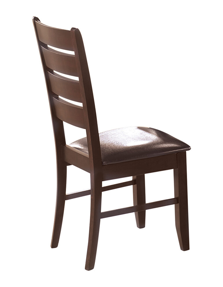 Dalila cappuccino dining chair by Coaster