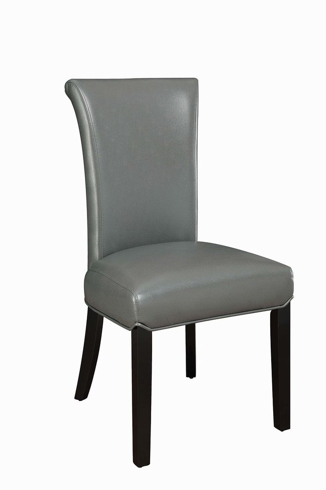Newbridge upholstered metal dining chair by Coaster