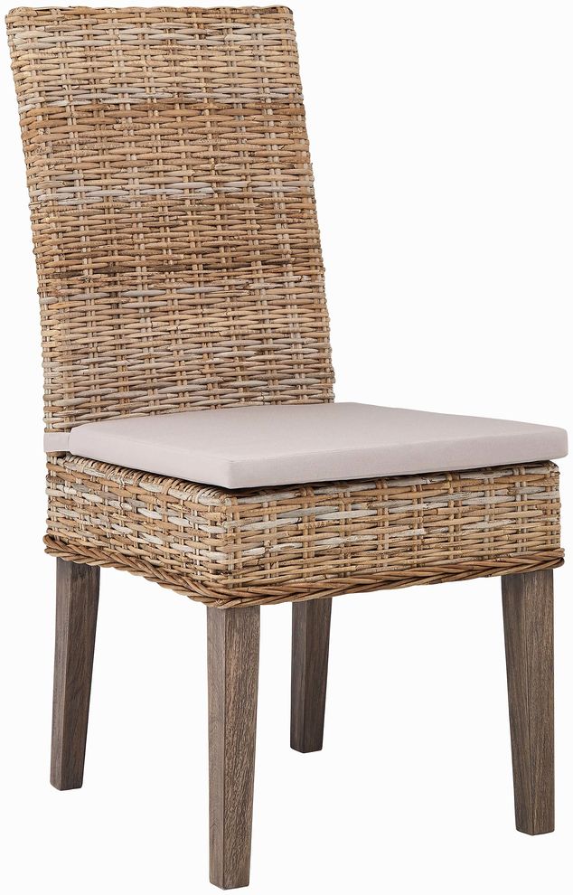 Rattan dining chair by Coaster