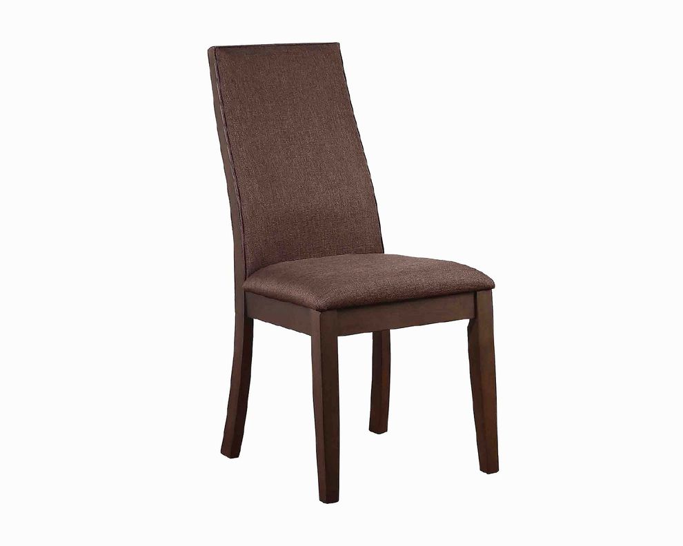 Spring creek industrial chocolate dining chair by Coaster