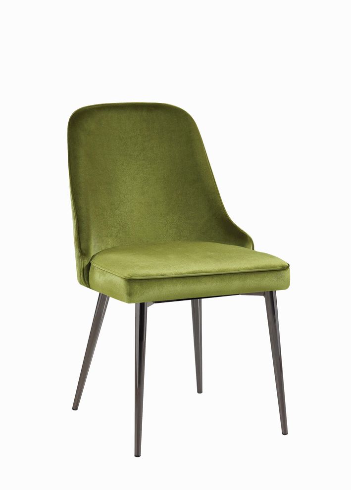 Inslee contemporary green dining chair by Coaster