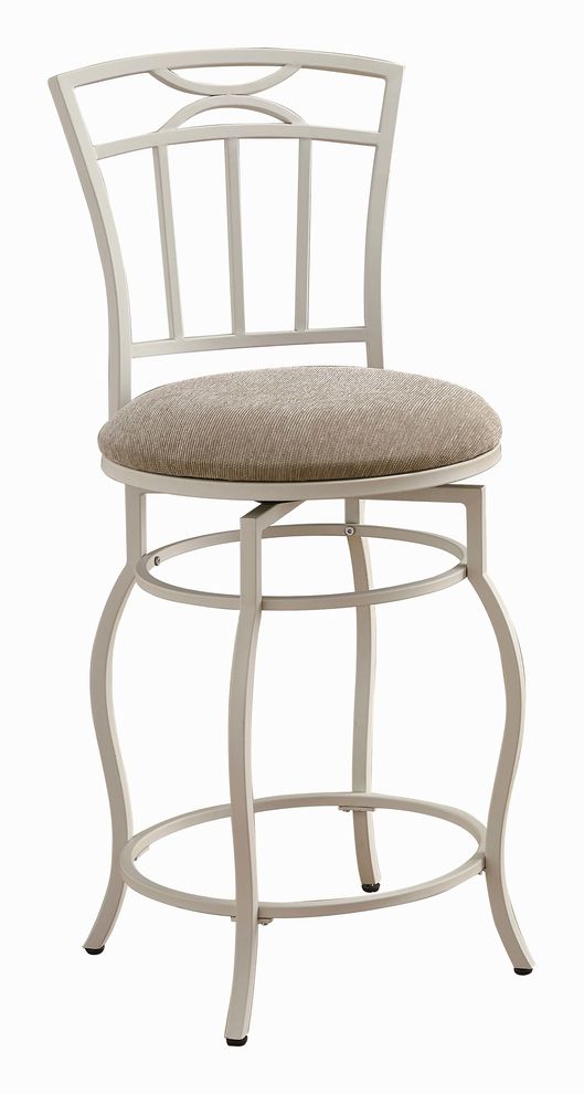 Casual cream counter-height bar stool by Coaster