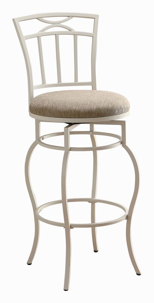 Casual cream bar height chair by Coaster