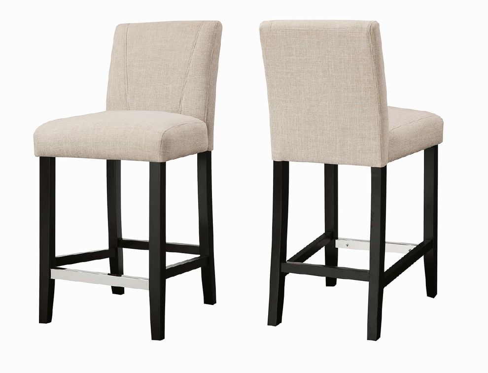 Contemporary counter-height bar stool by Coaster