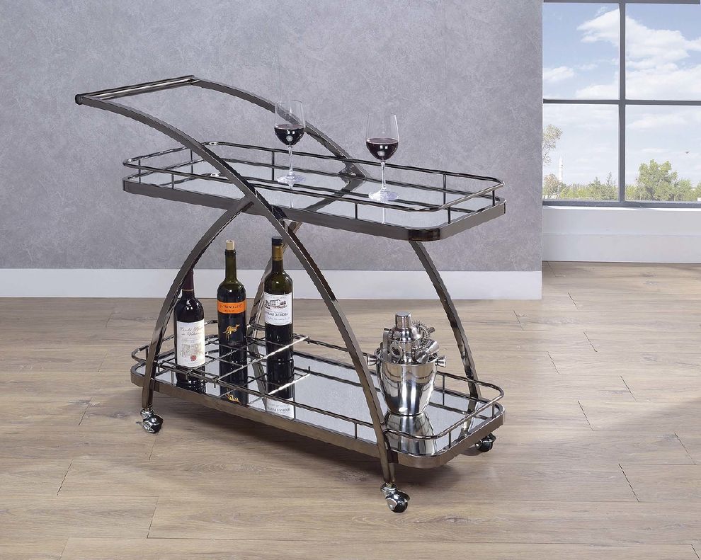 Serving cart by Coaster