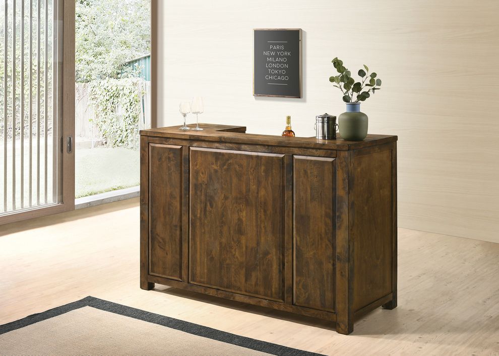 Bar unit in rustic style by Coaster