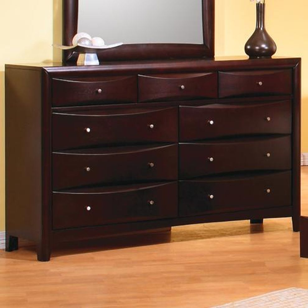 Contemporary 9 Drawer Dresser by Coaster